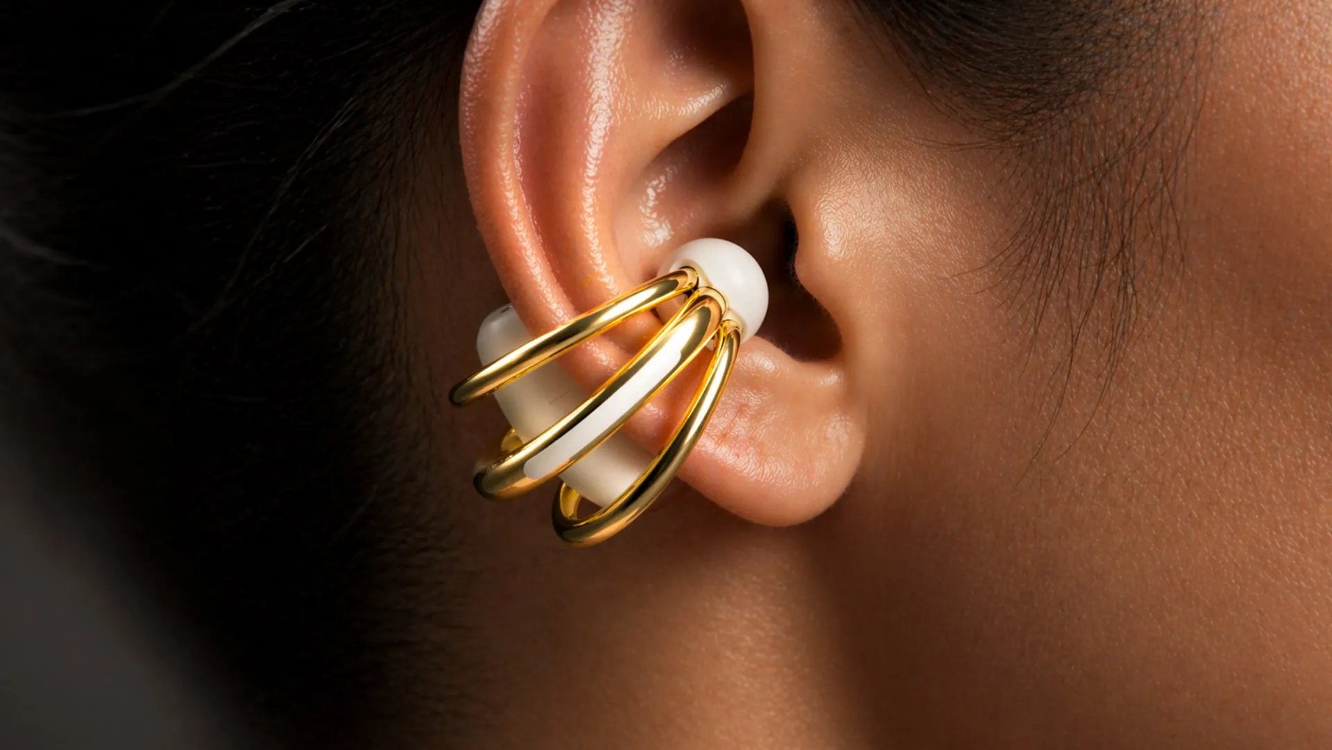 Elara wearable audio device industrial design concept