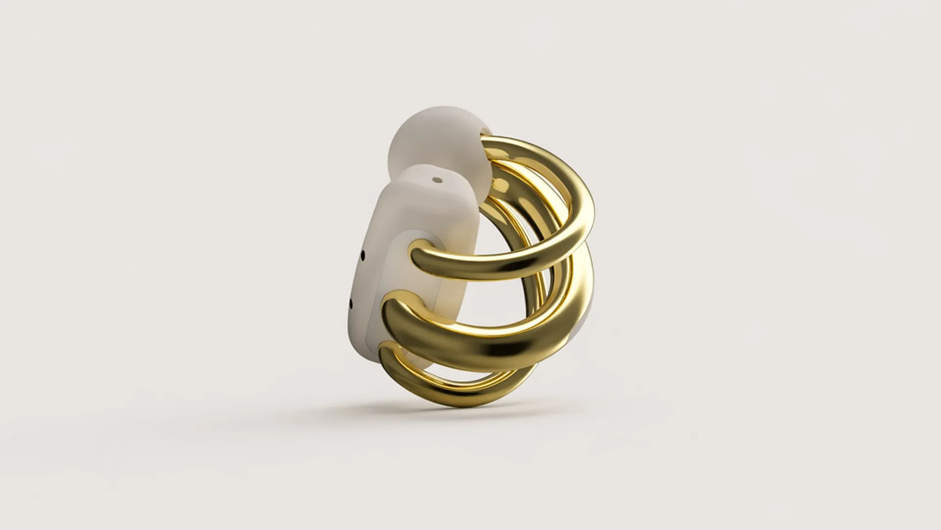 Elara earbud studio perspective view
